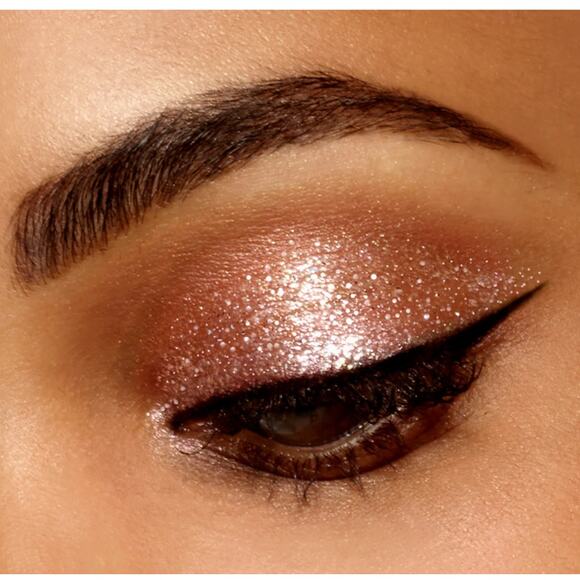 NIB Stila Glitter & Glow Liquid Eye Shadow In Rose Gold Retro - Picture 2 of 4